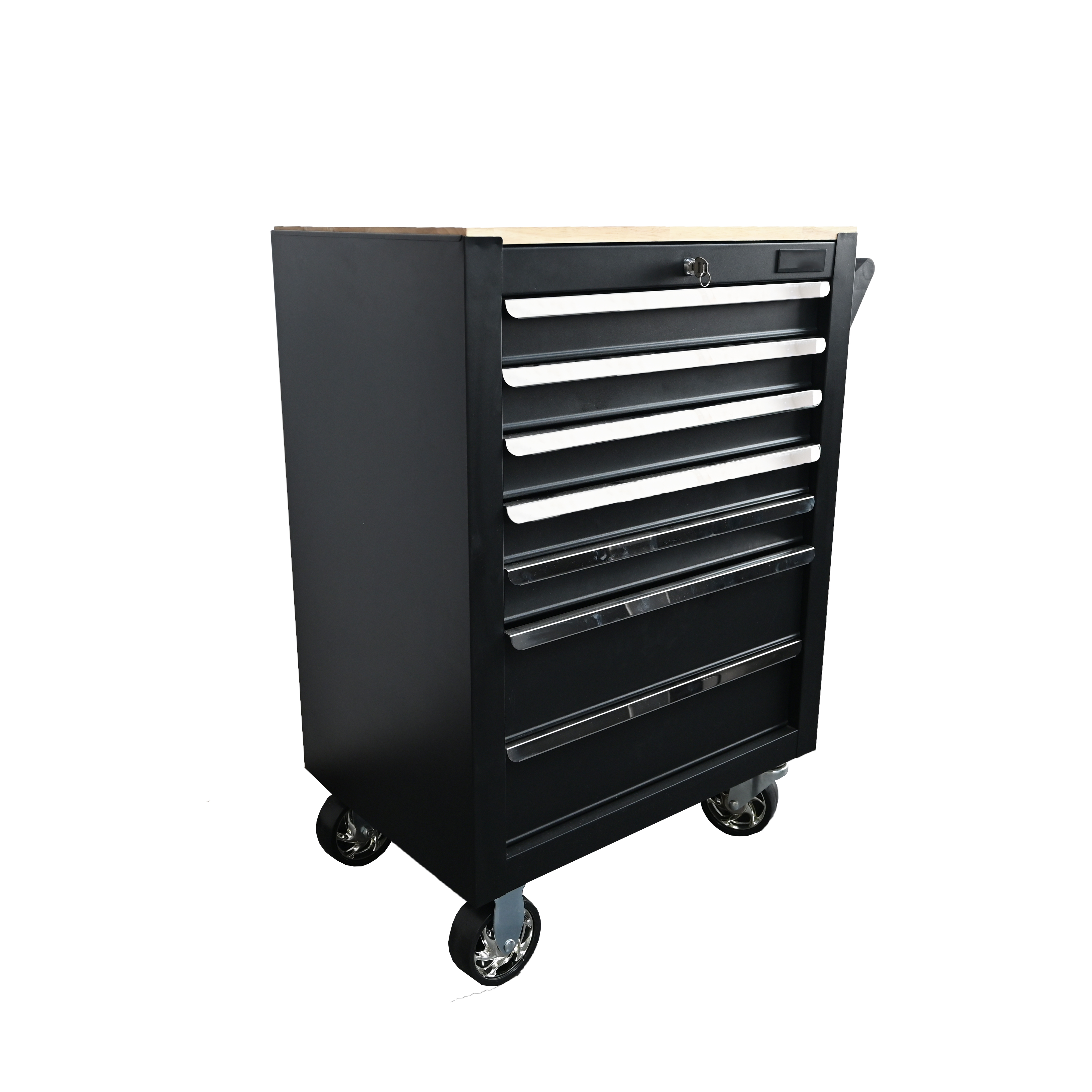 719506 PHIXWELL Aufbewahrungsschrank mit 7 Schubladen und Holzarbeitsplatte