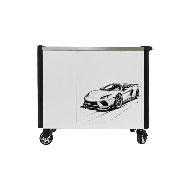 719516 PHIXWELL Werkzeugschrank, neues Modell mit 7 Schubladen