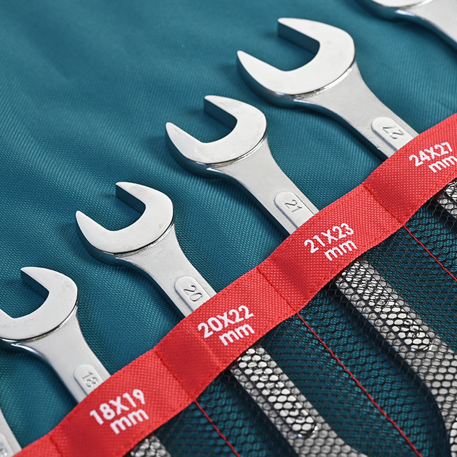 717534 PHIXWELL 12-teiliger Doppelkopf-Rippenschlüsselsatz