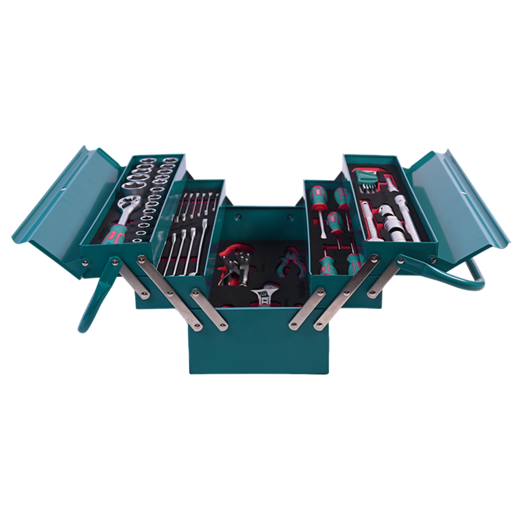 717302 PHIXWELL 56-teiliges Handwerkzeugset aus Eisen für den Haushalt