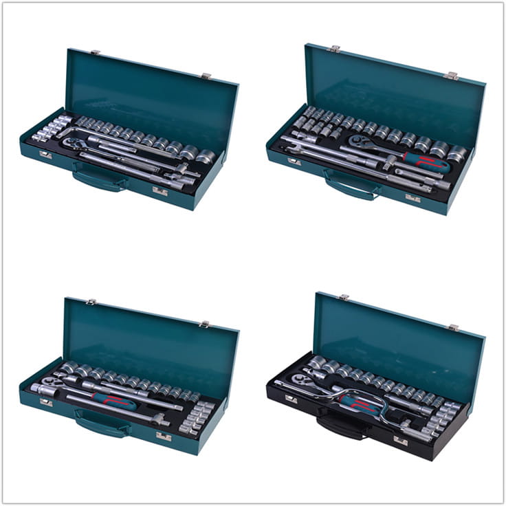 717303 PHIXWELL 24-teiliges Eisen-Steckdosen-Set