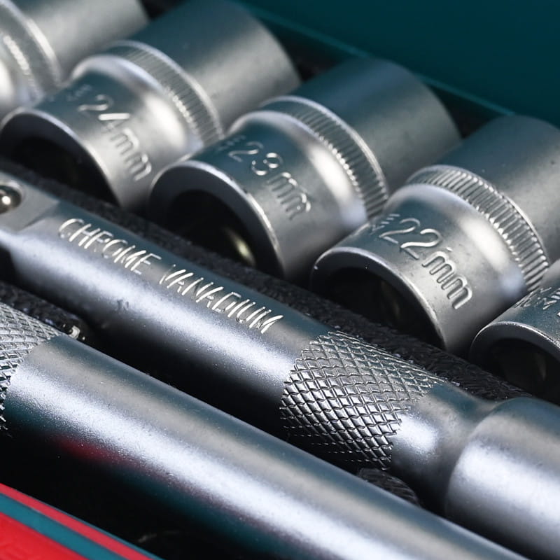 717305 PHIXWELL 24-teiliges Eisen-Steckdosen-Set